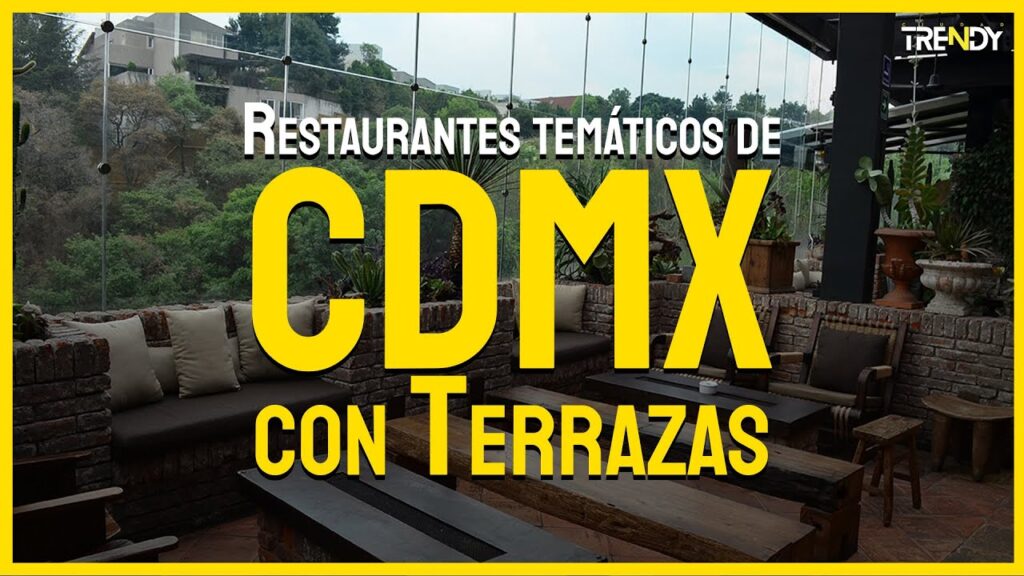 restaurantes con terraza en CDMX abiertos en 2025