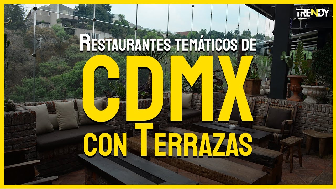 restaurantes con terraza en CDMX abiertos en 2025